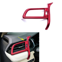 for Toyota Camry 2018-2019 Dashboard Left Side Air Vent AC Outlet Cover Frame Trim, Red Car Interior Decoration
