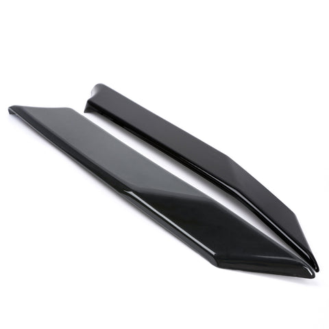 Exterior Rear Door Window C Pillar Post Anti Scratch Cover Trim For Toyota RAV4 2019 2020 2021 2022 2023 2024, Glossy Black