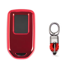 TPU Red Shockproof Smart Key Fob Holder For Honda Honda CR-V CR-V FIT Civic