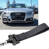 Blue / Black / Red JDM Style Tow Hole Adapter with Towing Strap for Audi A4 S4 A5 S5 A7 S7 RS7