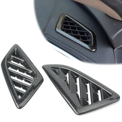 Carbon Fiber Look Dashbord ABS Air AC outlet Vent Cover Trim For Honda Civic 10th Sedan 2016-2020