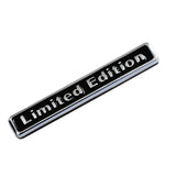 3D Metal Limited Edition Car Trunk Fender Bumper Emblem Sticker Decal Auto Trim Badge