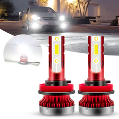 2X 100W COB H11 H16 H8 LED Fog Driving Light 6000K Super Bright Bulb Xenon White