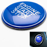 Blue/ Black/ Red Keyless Engine Start Stop Push Button Cover Trim for Lexus GS ES IS RC 2014+ NX RX 2016+