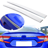 Chrome Silver Stainless Steel Rear Trunk Lid Cover Trim for Honda Accord 10th 2018