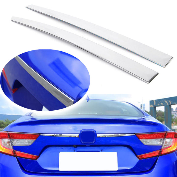 Chrome Silver Stainless Steel Rear Trunk Lid Cover Trim for Honda