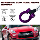 Front Track Racing Aluminum Purple Tow Hook JDM for Nissan GTR Infiniti Q50 Q60