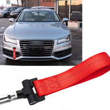 Blue / Black / Red JDM Style Tow Hole Adapter with Towing Strap for Audi A4 S4 A5 S5 A7 S7 RS7