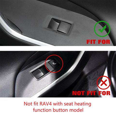 Full Set Carbon Fiber Style Interior Window Lift Door Lock Switch Control Door Panel Armrest Strip Handle Bowl Accessories Cover Trim Combo Kit, Compatible with Toyota Rav4 2019-2024