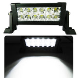 7.5" 36W LED Light Bar Spot Flood Fog Light Lamps Truck Offroad for Polaris ATV