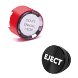Red Engine Start + Cigarette Lighter Eject Button Trim For BMW 1 2 3 4 5 Series