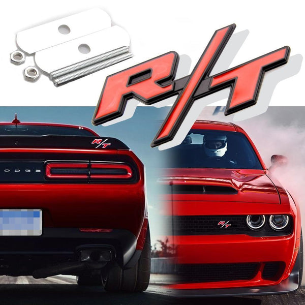TESIN Red Door Handle Trim Cover Decals For Dodge Challenger 2012-2020 – Easy Install, 2-Pack