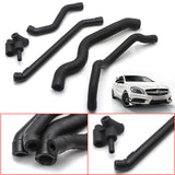 5pcs Crankcase Ventilation Breather Hose Kit, Crankcase Breather Hose Ventilation Air Intake Kit for Mercedes Benz