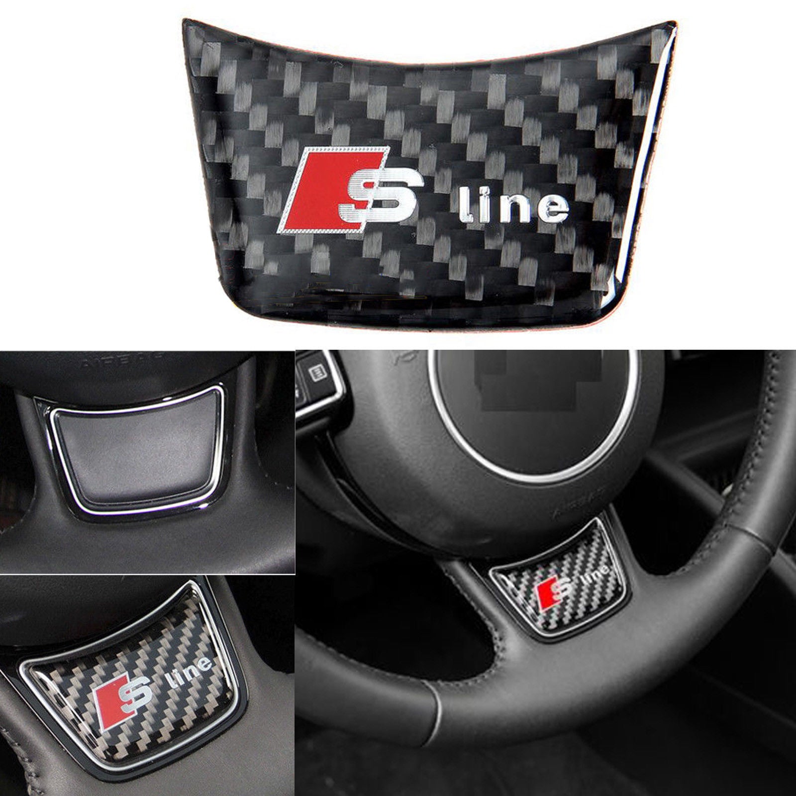 Audi Emblem Aufkleber «S line» –