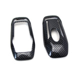 Black Carbon Pattern Keyshell Key FOB Case Shell For Lincoln Ford Mustang Explorer F150