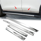 4pcs for Nissan Rogue X-trail 2014-2018 Chrome Stainless Steel Car Body Door Side Molding Trim Cover