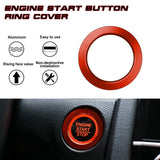 Red Engine Start Push Button Ring Cover For Honda Civic Accord 10th Fit 2021-22