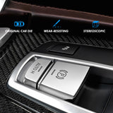 Chrome Electronic Hand Brake P Button Cover Trim, Compatible with BMW F10 F07 F01 X3 F25 X4 F26 F11 F06 X5 F15 X6 F16