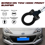 Black Track Racing CNC Aluminum Tow Hook For Subaru Outback Legacy Impreza 2018