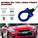 Front Track Racing Aluminum Blue Tow Hook JDM for Nissan GTR Infiniti Q50 Q60