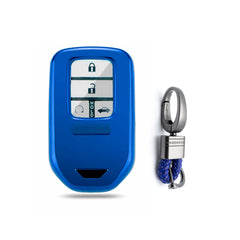 TPU Blue Shockproof Smart Key Fob Holder For Honda Honda CR-V CR-V FIT Civic