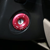 Red Engine Ignition Keyhole Ring Cap Cover For VW Golf GTI Jetta Audi A3 A4 TT