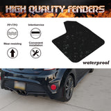 4PCS Front&Rear Black Universal Mud Flaps Splash Guards Fender Mudflap Mudguards