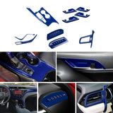 Blue Console Dash Side Left AC Vent Gear Box Handle Bowl Cover For Camry 2018-24