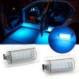 Blue Full LED Side Door Courtesy Light Assy Compatible With Lexus IS ES GS LS RX GX LX /for Toyota Avalon Sienna Venza Camry Prius 4Runner, OEM Replacement, Powered by 18-SMD LED