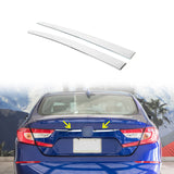 Chrome Stainless Steel Rear Trunk Lid Trim for Honda Accord Sedan 10th 2018 2019 2020