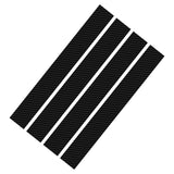 Carbon Fiber Look Hood Hash Mark Fender Racing Rally Stripes Sticker Vinyl Decal