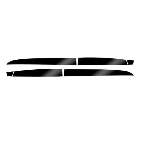 Glossy Black Door Side Lower Strip Cover Trim For Honda Accord 10th 2018-2021