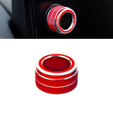 For Honda Civic 11th Gen 2022+ Sporty Red Navigation Switch Knob Ring Cover Trim