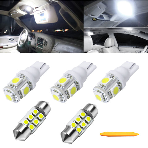 2003 - 2009 Nissan 350Z Z33 5-Light SMD Full LED White or Blue Interior Lights Package Kit