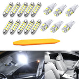 16pcs Interior Light Kit Back Up Reverser LED For Chevy Avalanche 2002- 2006