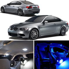 2006 - 2011 BMW E90 E92 3 Series 10-Light LED Full Interior Lights Package Kit White\ Blue
