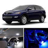 For 2007 - 2012 Mazda CX-9 CX9 7x-Light LED SMD Full Interior Lights Package Kit White \ Blue