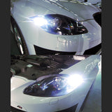 4x 127-SMD Xenon White 1157 2357 12499 12594 LED Turn Signal Tail Light Bulbs