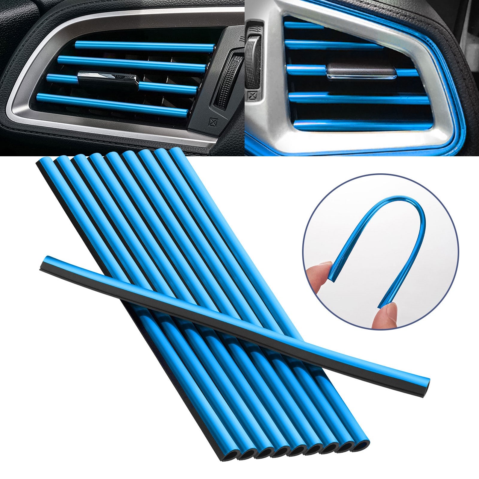 Universal Car Air Conditioner Vent Trim Decoration Strip
