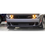 For Challenger SRT Hellcat 2015-2023 Black Bumper Corner Spoiler Protector Trims