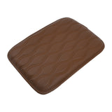 Brown Car Accessories Armrest Cushion Cover Center Box Pad Protector Universal