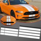 Car Exterior Hood Roof Trunk Die-Cut Vinyl Graphics Stickers For Ford Mustang