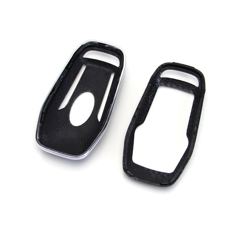 Black Carbon Pattern Keyshell Key FOB Case Shell For Lincoln Ford Mustang Explorer F150