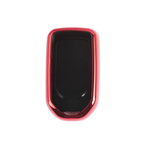 Red TPU Full Protect Smart Key Fob Cover For Honda Accord CR-V Civic 2015-up