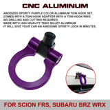 Purple Track Racing CNC Aluminum Tow Hook For Subaru Outback Legacy Impreza 2018