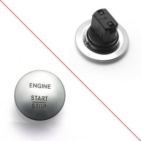 Keyless Go Ignition Button Go Start Stop Push Button Engine Ignition Switch for Mercedes-Benz ML GL R S E C Class CL550 ML350 GLK350 E350 S550 B180 C180 C200 E200, 2215450714