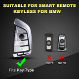 For BMW Key Fob Cover,Soft TPU Full Protection Key Fob Case for BMW 2 3 5 6 7 Series X1 X2 X3 X4 X5 X6 X7 Keyless Entry Smart Remote Control, Green