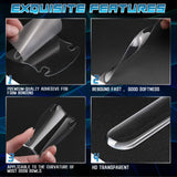 4pcs 3D Transparent Door Handle Protective Film Paint Guard Epoxy Resin Sticker Anti-Scratch Invisible Protection Film Anti-Collision Decal Compatible with Most Cars Trucks SUV