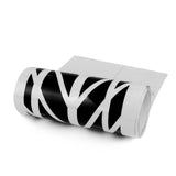 Side Door Skirt Vinyl Stripe Decal Sticker, Glossy Black Racing Sporty Graphic Style (Length 86")