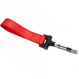 Blue / Black / Red JDM Style Tow Hole Adapter with Towing Strap for Audi A4 S4 A5 S5 A7 S7 RS7